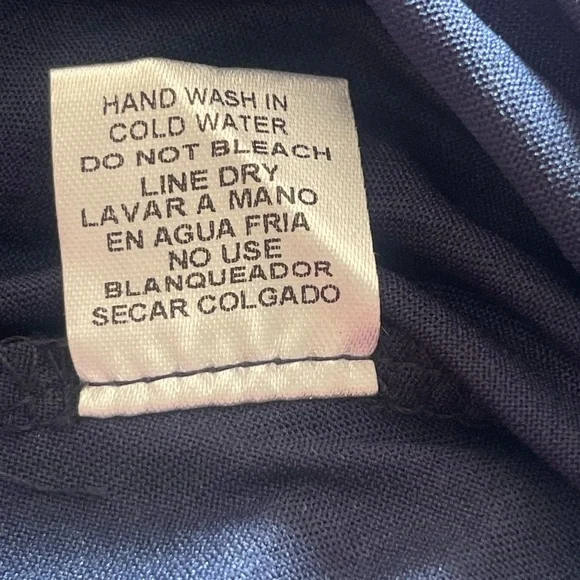 Entro Square Neckline Detail Patterned Dress Size Large - Picture 4 of 13